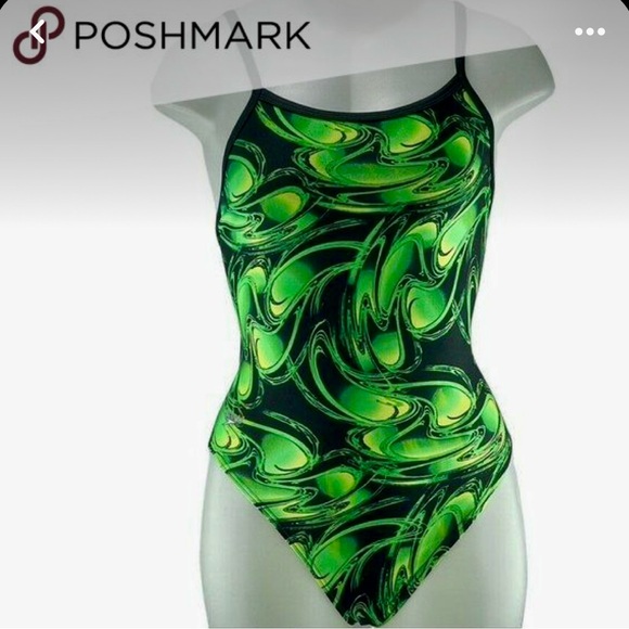 Women’s Speedo Solar Canopy Purpose Flyback Racerback Swimsuit Size 12/38 Lined. - Picture 2 of 16